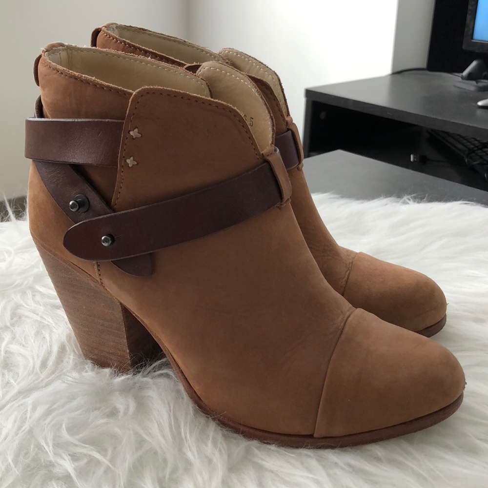 rag & bone Tan Ankle Boots